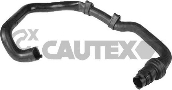 Патрубок системы охлаждения (радиатора) Cautex нижний для Citroen ZX 1991-1997. Артикул 036050