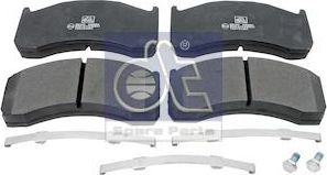 Тормозные колодки DT Spare Parts. Артикул 2.94074