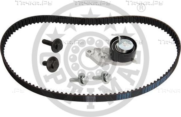Ремень ГРМ с роликами (комплект) Optimal для Mazda 121 III 1997-2003. Артикул SK-1077