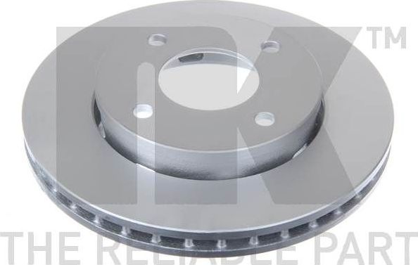 Тормозной диск NK передний для Smart Forfour I (W454) 2004-2006. Артикул 203035