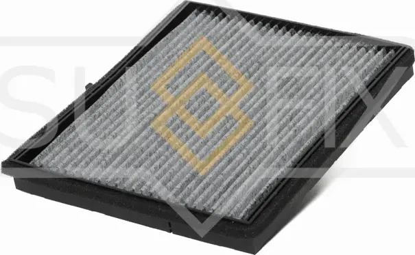 Фильтр салонный угольный (Sufix). Артикул SSC-1003