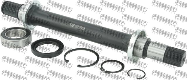 Полуось (привод в сборе, приводной вал) Febest передняя левая для Honda HR-V I 1999-2005. Артикул 0312-HRVMTLH