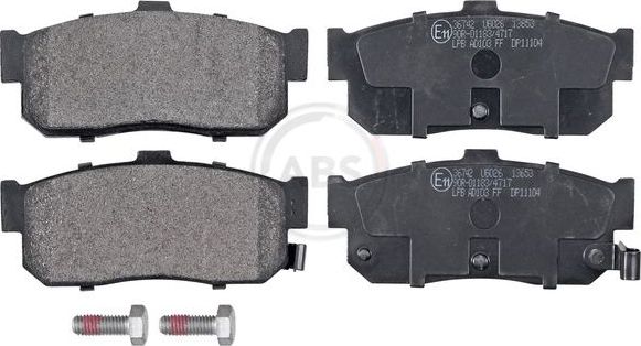 Тормозные колодки ABS. Артикул 36742