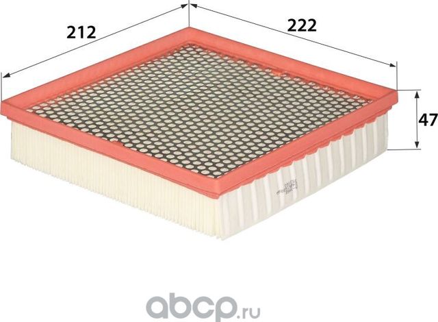 A-346E OEM 04861688AA (фильтр воздушный) (RB-Exide). Артикул A346E