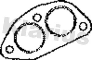 Прокладка глушителя Klarius. Артикул 410132