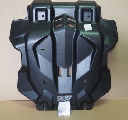 Защита композитная АВС-Дизайн для картера двигателя и радиатора Toyota Hilux VIII 4X4 2015-2024. Артикул 24.30k