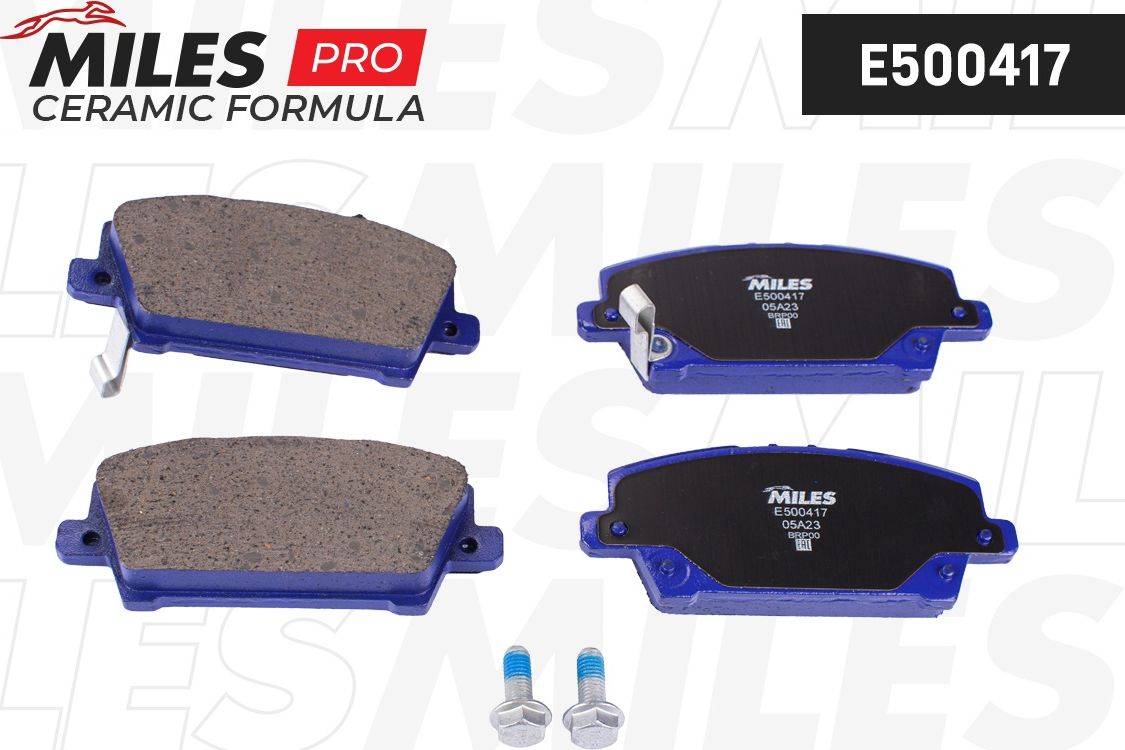 Тормозные колодки Miles. Артикул E500417