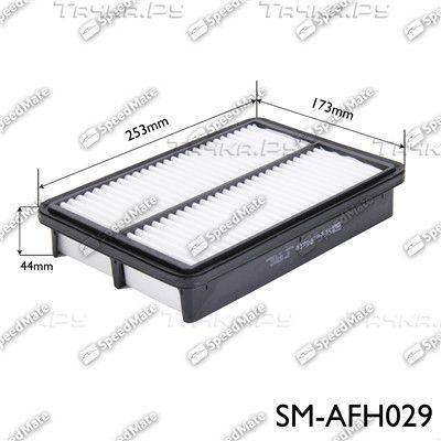 Воздушный фильтр SpeedMate для Kia Spectra II 2005-2009. Артикул SM-AFH029