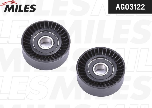 Натяжной ролик (натяжитель) приводного ремня Miles. Артикул AG03122