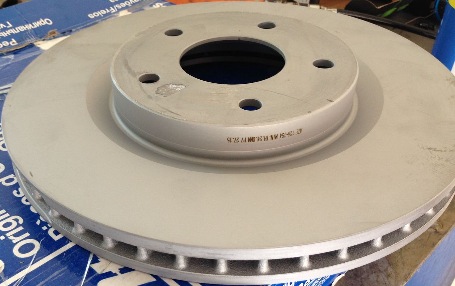 Тормозной диск ATE. Артикул 24.0126-0154.1