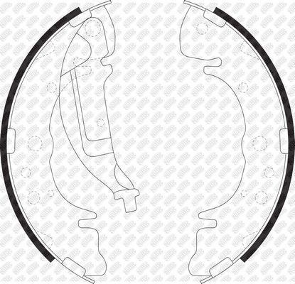 Тормозные колодки NiBK. Артикул FN0581