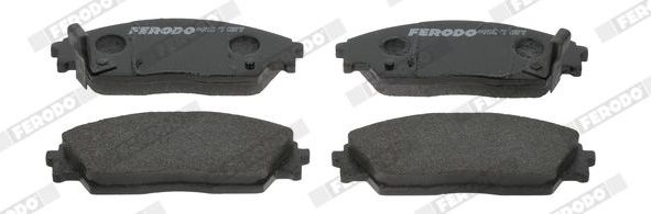 Тормозные колодки Ferodo Premier Eco Friction передние для Honda CR-X II 1987-1992. Артикул FDB598