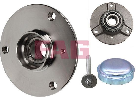 Ступичный подшипник (комплект) Fag передний для Smart Fortwo I (W450) 1998-2007. Артикул 713 6673 30