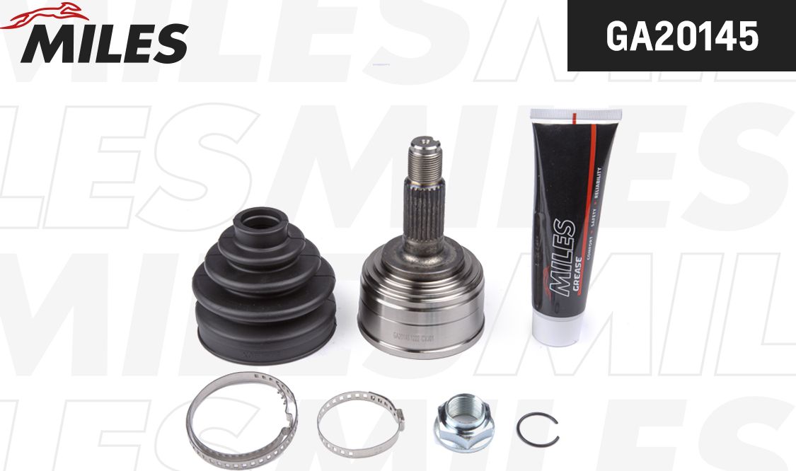 Шрус наружный (граната) Miles. Артикул GA20145