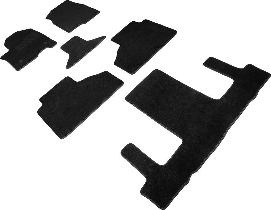 Коврики Seintex ворсовые для салона Cadillac Escalade V с кап.сид 2020-2026. Артикул 97608