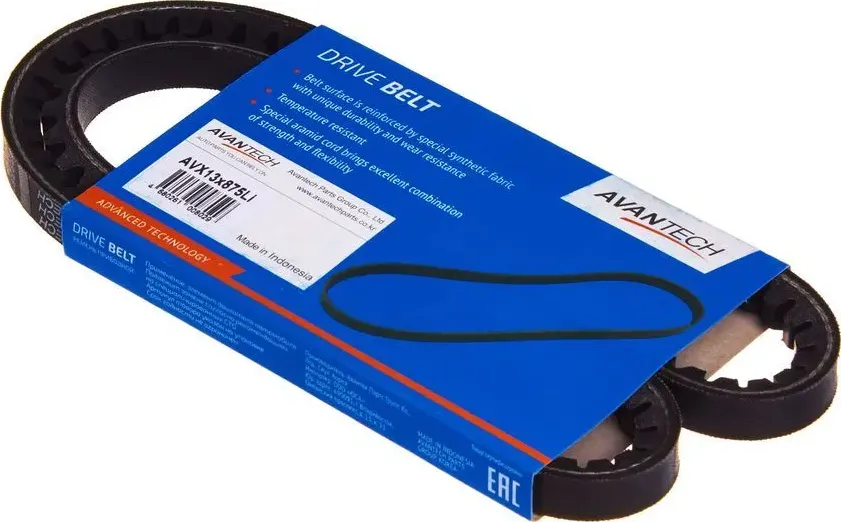РЕМНИ ПРИВОДНЫЕ (Avantech). Артикул AVX13X875LI