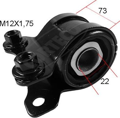 Сайлентблок переднего рычага подвески Corteco для Ford C-MAX I 2003-2010. Артикул 49389960