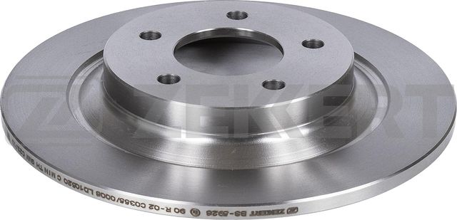 Тормозной диск Zekkert задний для Mazda 5 I (CR) 2005-2010. Артикул BS-5928