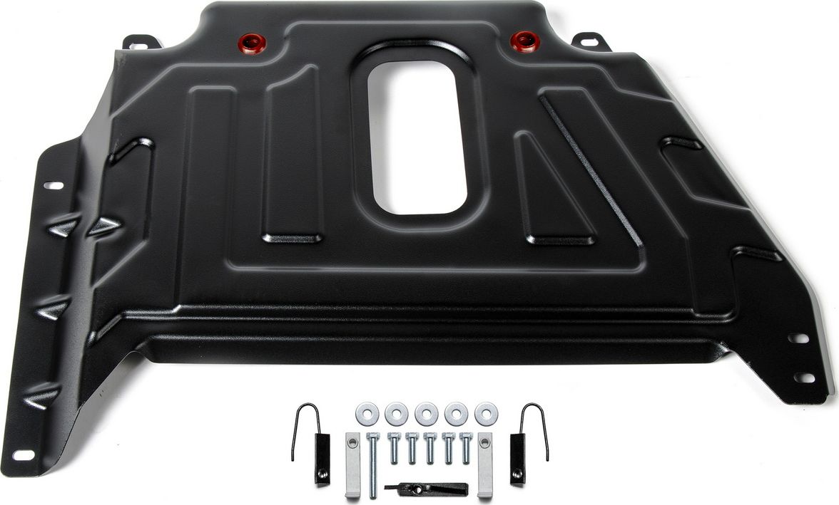 Защита АвтоБРОНЯ для кислородного датчика Renault Duster II 4WD 2021-2026. Артикул 111.04725.3