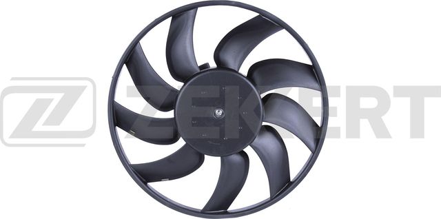 Вентилятор радиатора двигателя Zekkert левый для Audi A4 IV (B8) 2007-2015. Артикул MK-7048