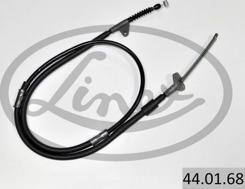 Трос ручника (тросик ручного тормоза) Linex правый для Toyota Avensis I 2000-2003. Артикул 44.01.68