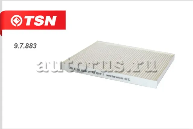 Фильтр салона (TSN). Артикул 9.7.883