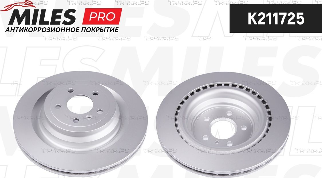Тормозной диск Miles. Артикул K211725