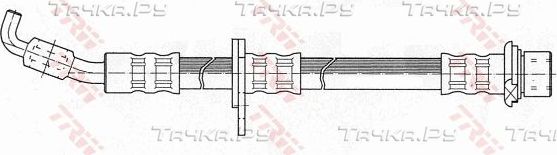 Тормозной шланг TRW передний левый для Toyota Corona X (T210) 1996-2002. Артикул PHB389