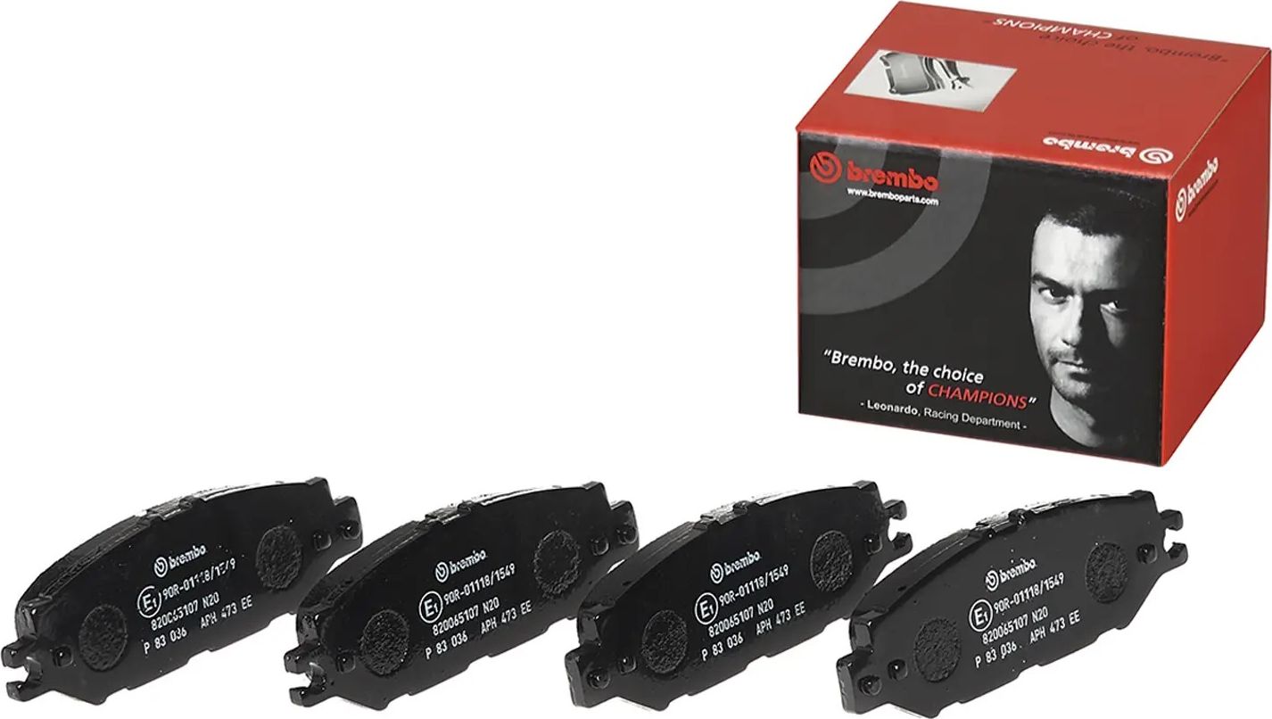 Тормозные колодки Brembo PRIME LINE. Артикул P 83 036
