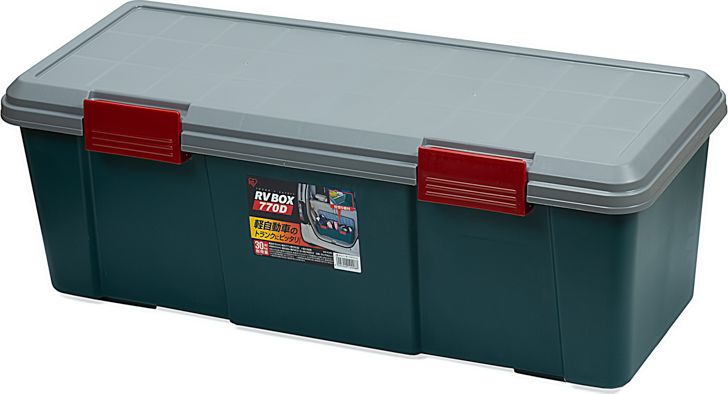 Ящик экспедиционный Iris Ohyama RV BOX 770D (полипропилен) 55 литров, 77x32x28 см. Артикул RV770D