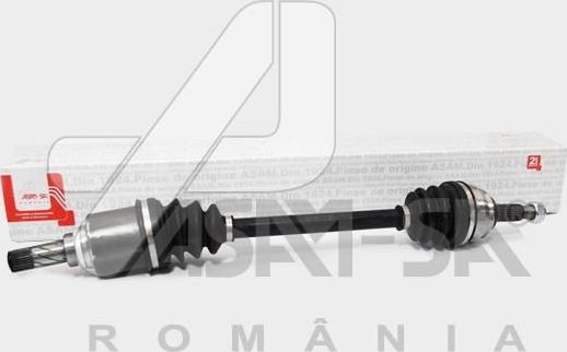 Полуось (привод в сборе, приводной вал) ASAM. Артикул 30970