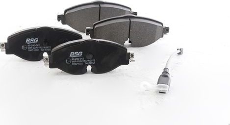 Тормозные колодки BSG передние для Volkswagen Passat B8 2014-2026. Артикул BSG 90-200-042