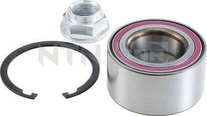 Ступичный подшипник (комплект) NTN / SNR передний передний/задний для Ford Fiesta VI 2008-2019. Артикул R170.44