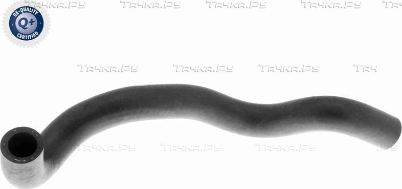 Патрубок радиатора (системы охлаждения) Vaico Q+, original equipment manufacturer quality. Артикул V10-4653