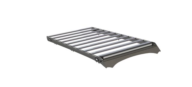 Экспедиционный багажник STC для Mitsubishi Pajero Sport I 1998-2008 Шторка дальний и рабочий свет. Артикул STC-MPS/96-TR1-L1L3