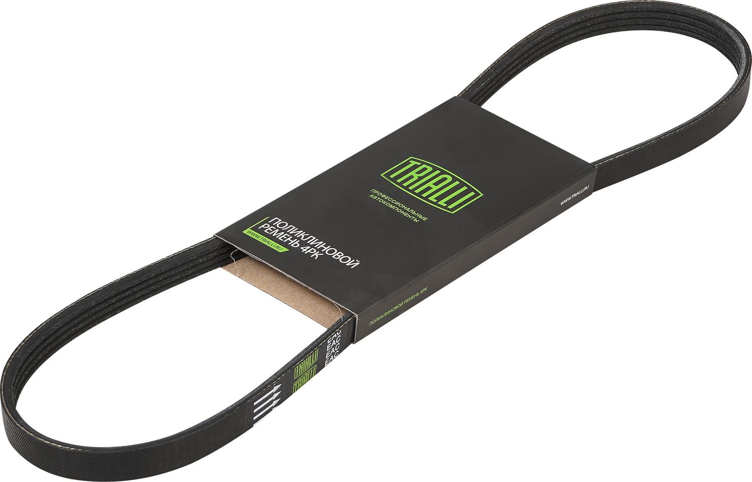Приводной ремень поликлиновой Trialli (EPDM (Этилен-пропиленовый каучук)). Артикул 4PK910E