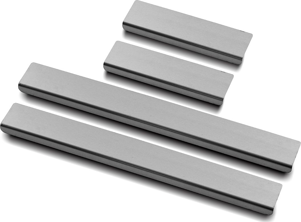 Накладки RusStal на пороги (лист нерж. шлифованный) для Mazda 6 III 2013-2026. Артикул MZD613-02