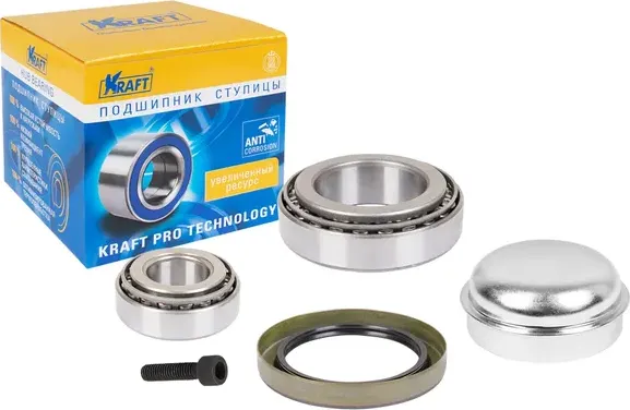 Подшипник ступицы MB W211/W212 01- перед. (Kraft). Артикул KT204543