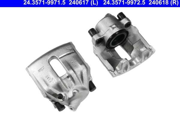 Тормозной суппорт ATE передний левый для Volvo 850 1991-1996. Артикул 24.3571-9971.5