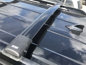 Багажные поперечины INTER Aero Star для рейлингов Ford Tourneo Courier 5-дв. Минивэн 2013-2025 ЧЕРНЫЕ. Артикул R45-B