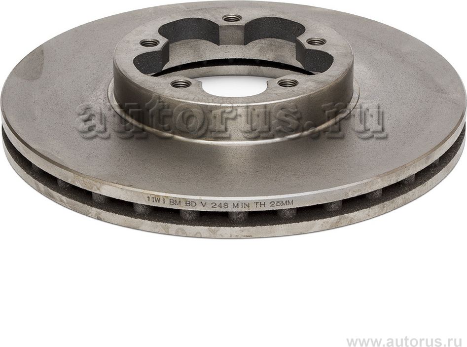Диск тормозной передний Ford Transit 2006 (BM). Артикул BDV248