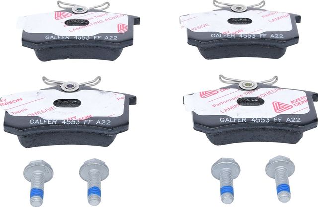 Тормозные колодки ATE задние для Volkswagen Jetta VI 2010-2019. Артикул 13.0460-2787.2