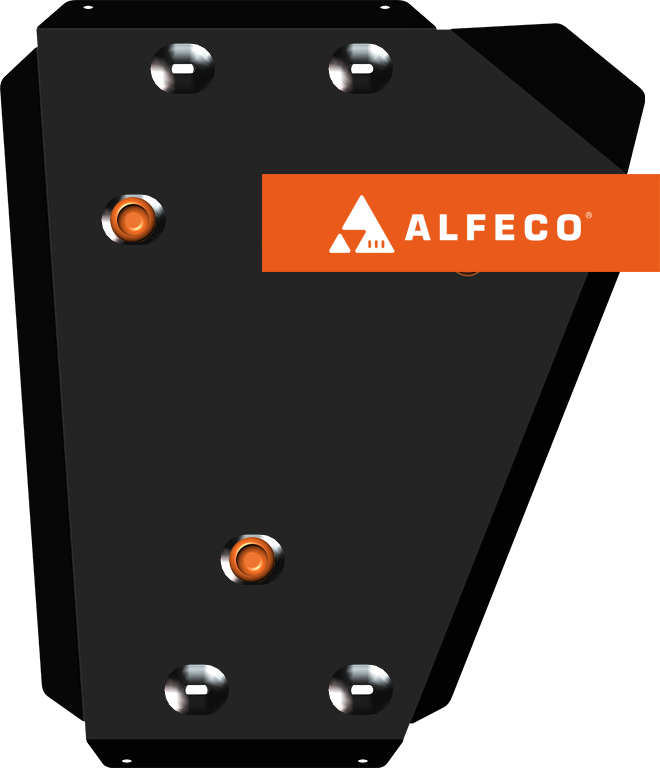 Защита Alfeco для топливного бака Changan CS55 2017-2026. Артикул ALF.57.24