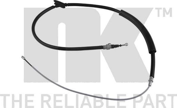 Трос ручника (тросик ручного тормоза) NK правый/левый для Audi TT I (8N) 1998-2006. Артикул 904798