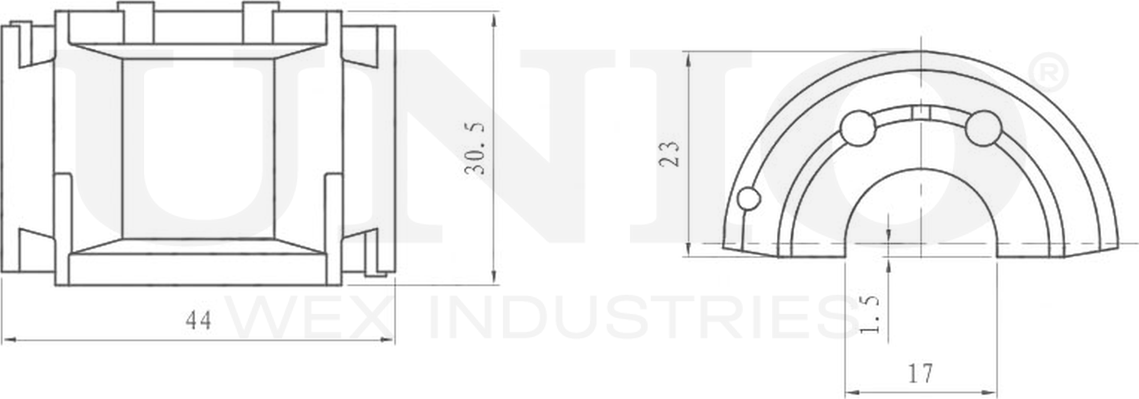 Втулка стабилизатора (Unio). Артикул RMP-10012