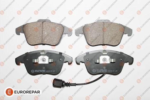 Тормозные колодки Eurorepar. Артикул 1623055280