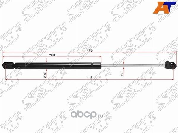 AMOPTИЗATOPKAПOTAHYUNDAISANTAFE0612 (SAT). Артикул ST811602B010