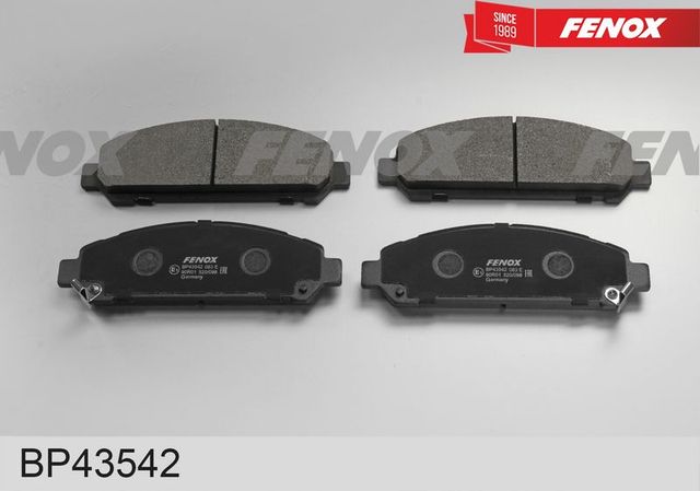 Тормозные колодки Fenox для Toyota Venza I 2008-2016. Артикул BP43542