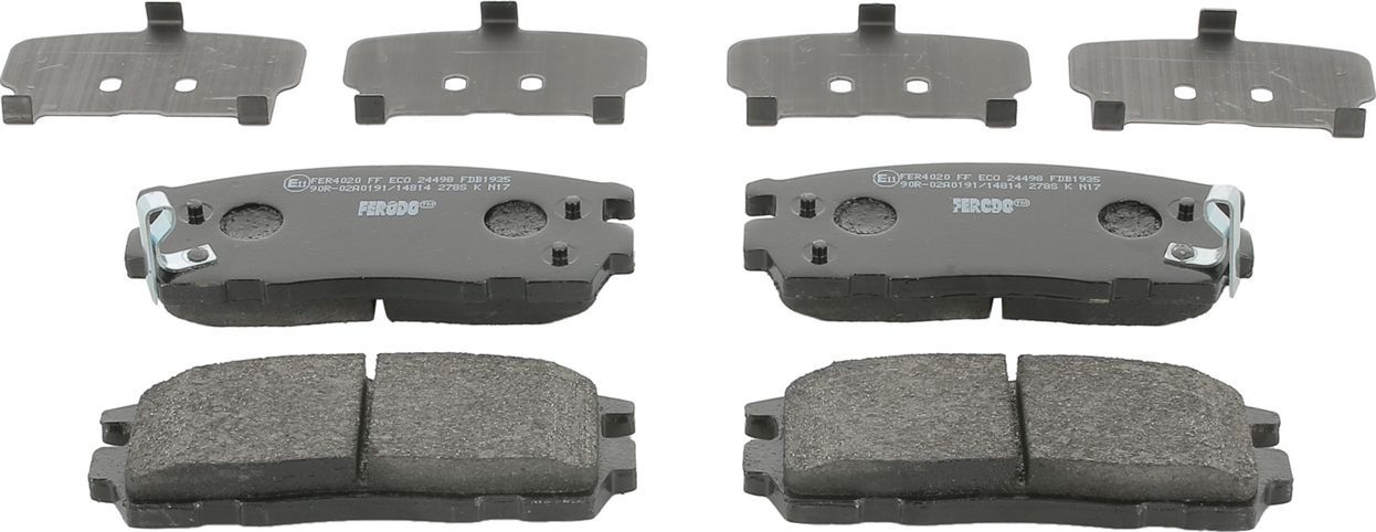 Тормозные колодки Ferodo Premier Eco Friction. Артикул FDB1935