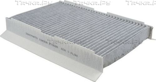Салонный фильтр Zentparts (Активированный уголь). Артикул Z34008